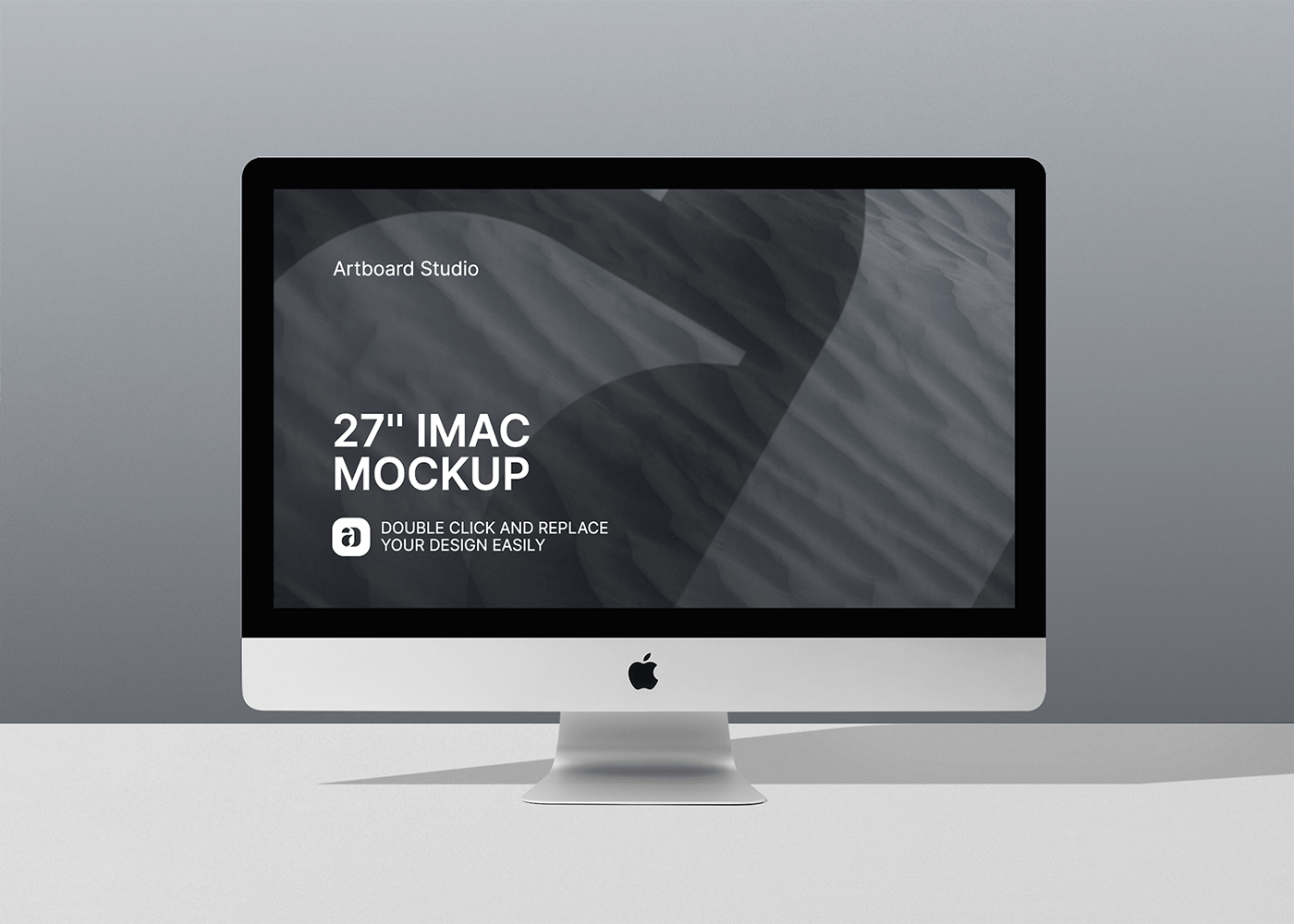Make imac mockups to promote your website in seconds! Imac Mockup Template