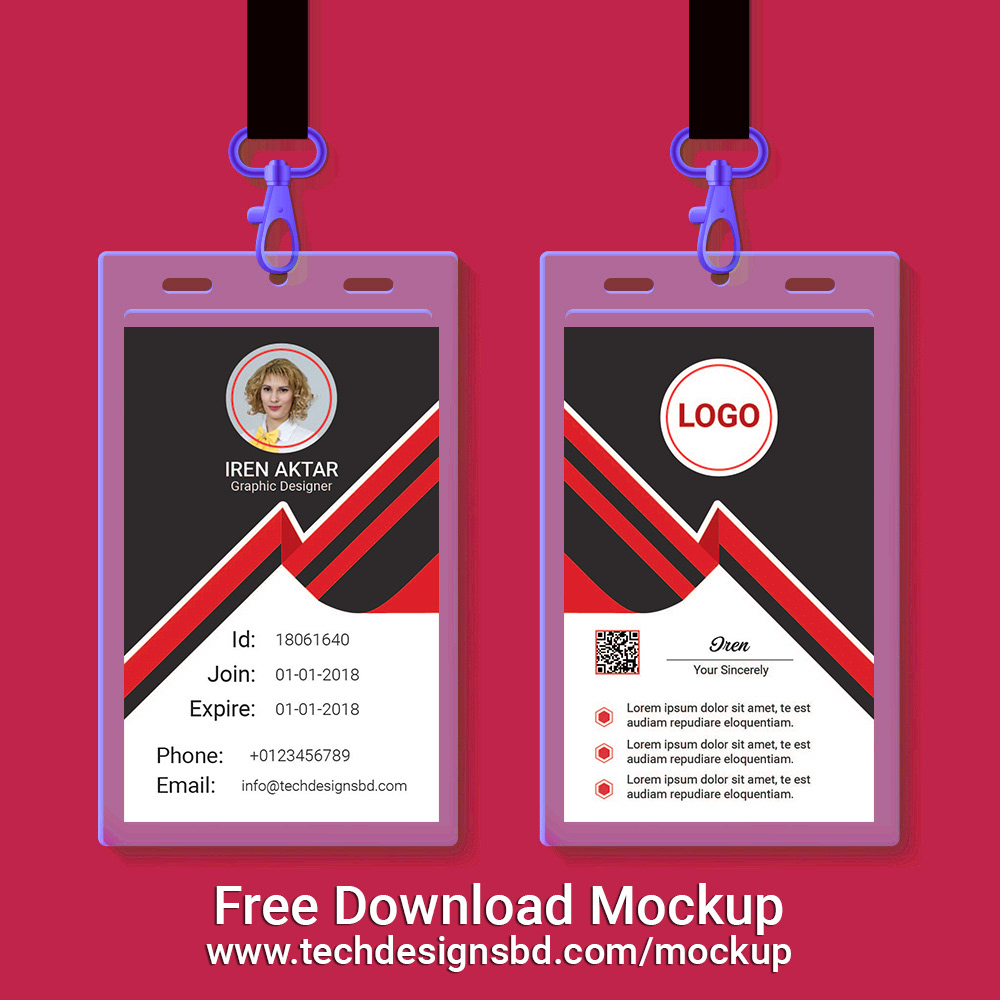 ✓ free for commercial use ✓ high quality images. 150 Best Id Card Mockup Templates Graphic Design Resources