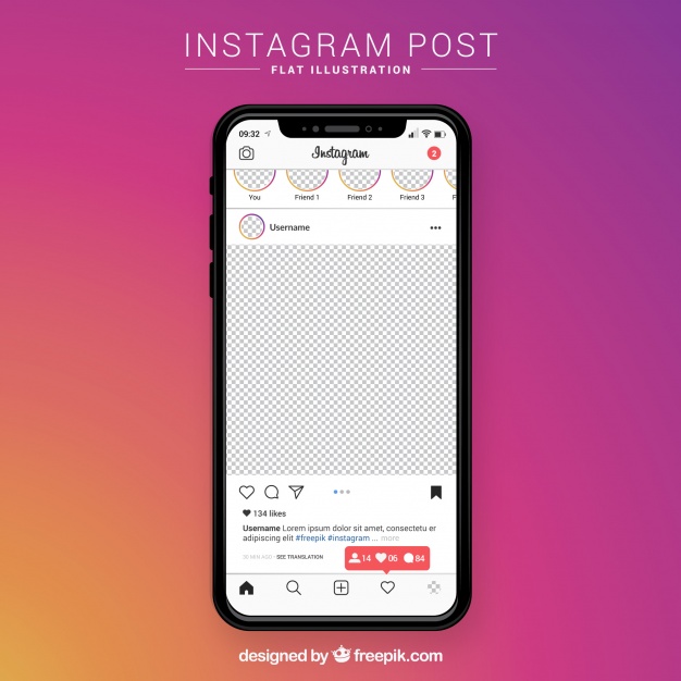 That is why i created this ig live template! 70 Free Instagram Mockup Templates Post Story Feed Ad Page Live Grid