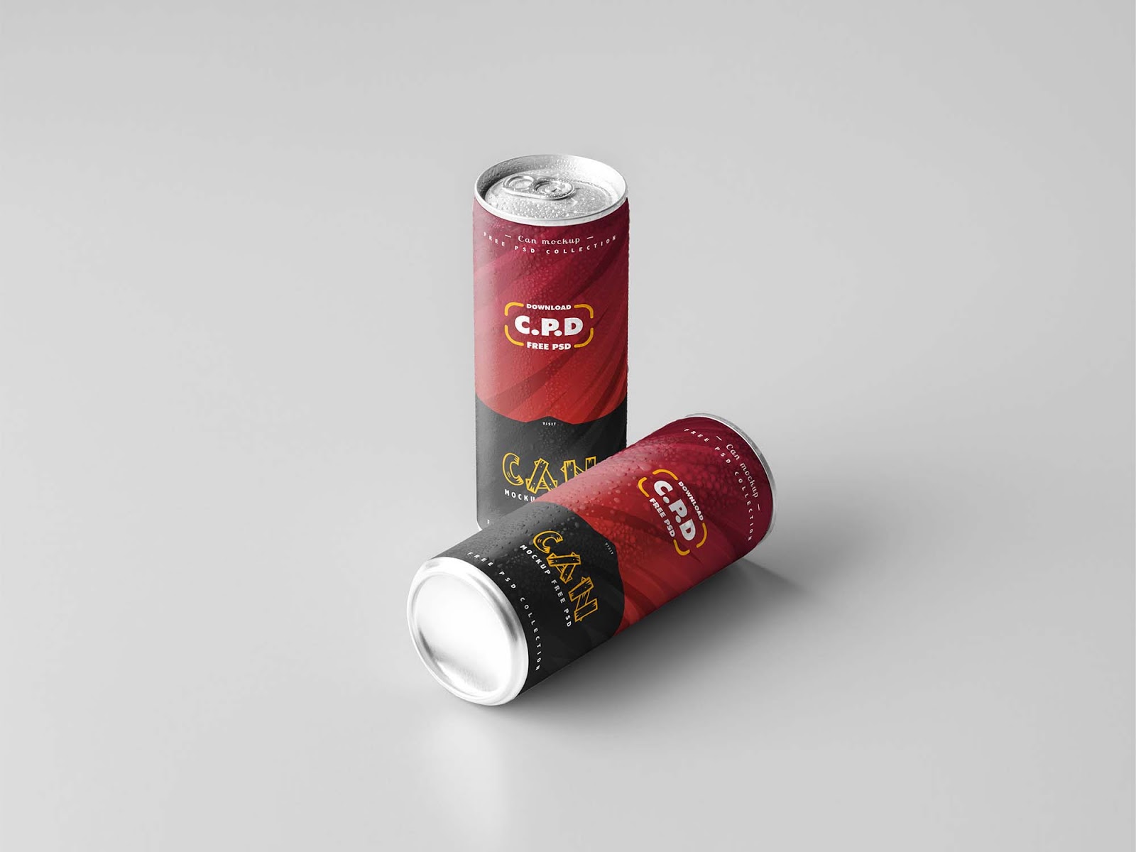 Completely organized psd file (6000 x 4500 px) with smart layers and options to… free view details 100 Best Beer Can Mockup Templates Free Premium