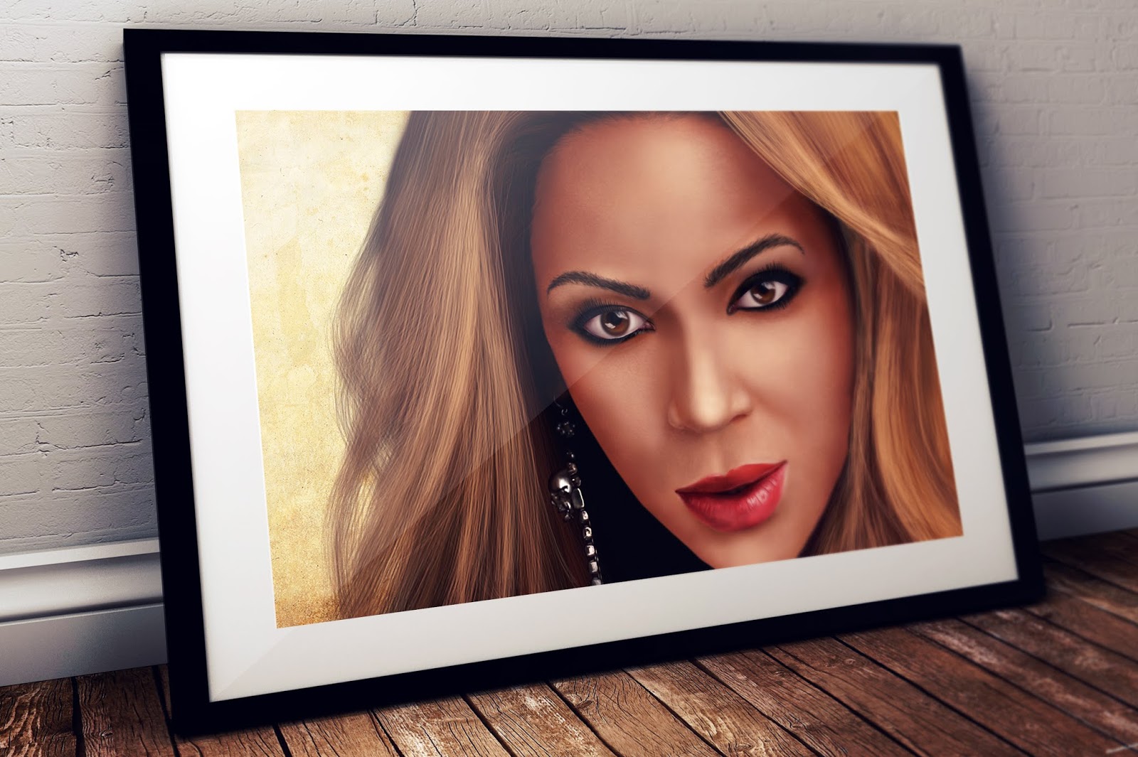 Image Very useful not only for painting but also for graphic design to give paint effect on your current project. Beyonce Knowles Digital Painting In Adobe Photoshop Gaurav Kumar Potfolio