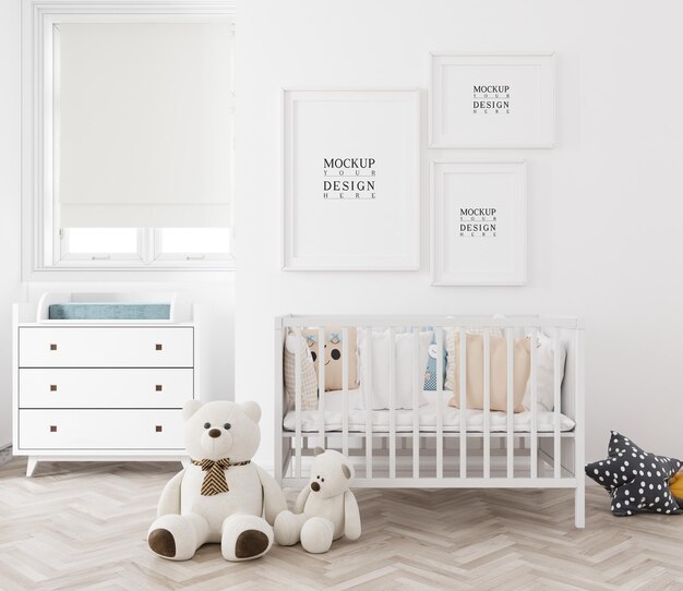 10+ Download Free Frame Mockup Nursery&nbsp;Psd