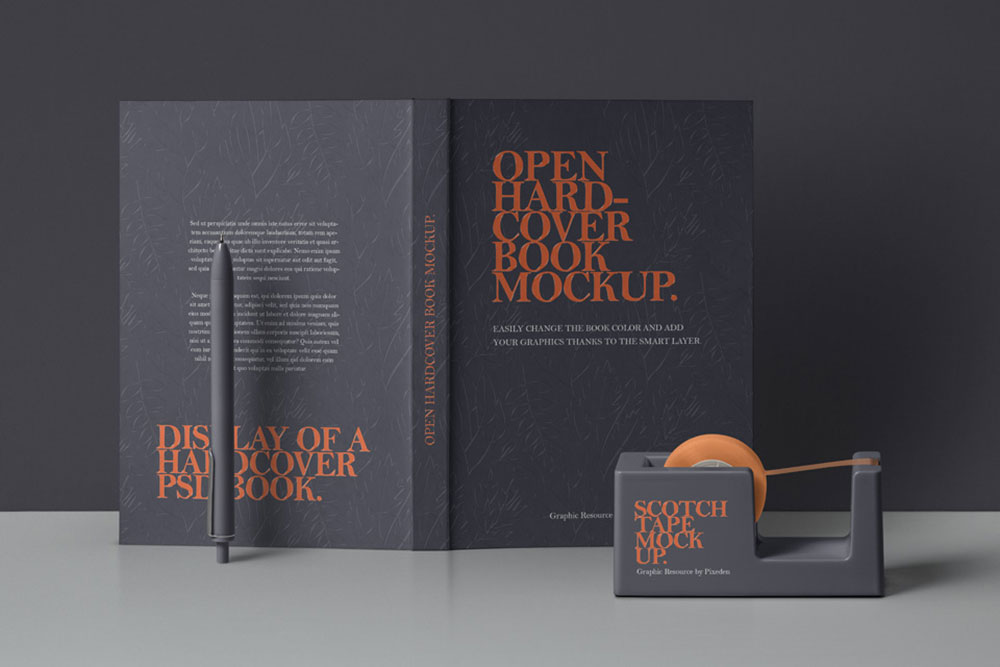17+ Download Book Page Mockup&nbsp;Psd