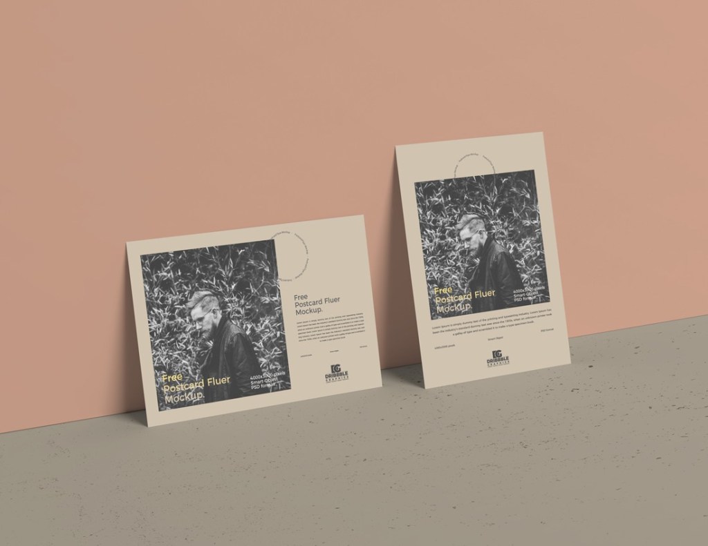 41+ Download Postcard Mockup Generator&nbsp;Psd