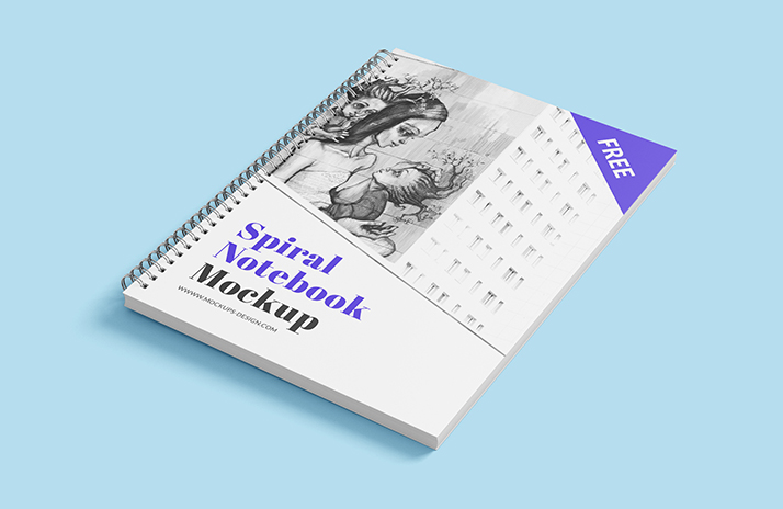 47+ Download Mockup Agenda Espiral&nbsp;Psd