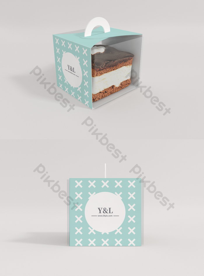 13+ Download Cake Box Mockup Psd&nbsp;Free