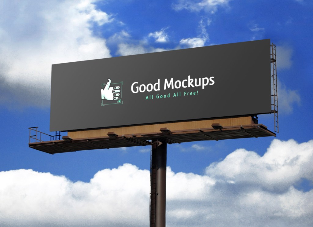 33+ Download Billboard Logo Mockup&nbsp;Psd