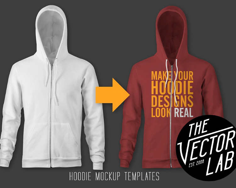38+ Download Hoodie Mockup Illustrator Free Psd