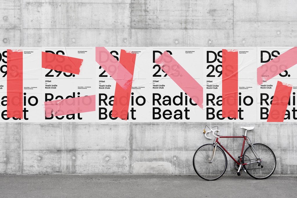 50+ Download Street Poster Mockup Free&nbsp;Psd