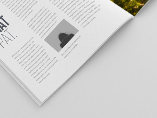 26+ Download Square Magazine Mockup Free Psd