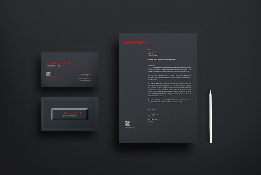 23+ Download Business Card And Letterhead Mockup Psd Free