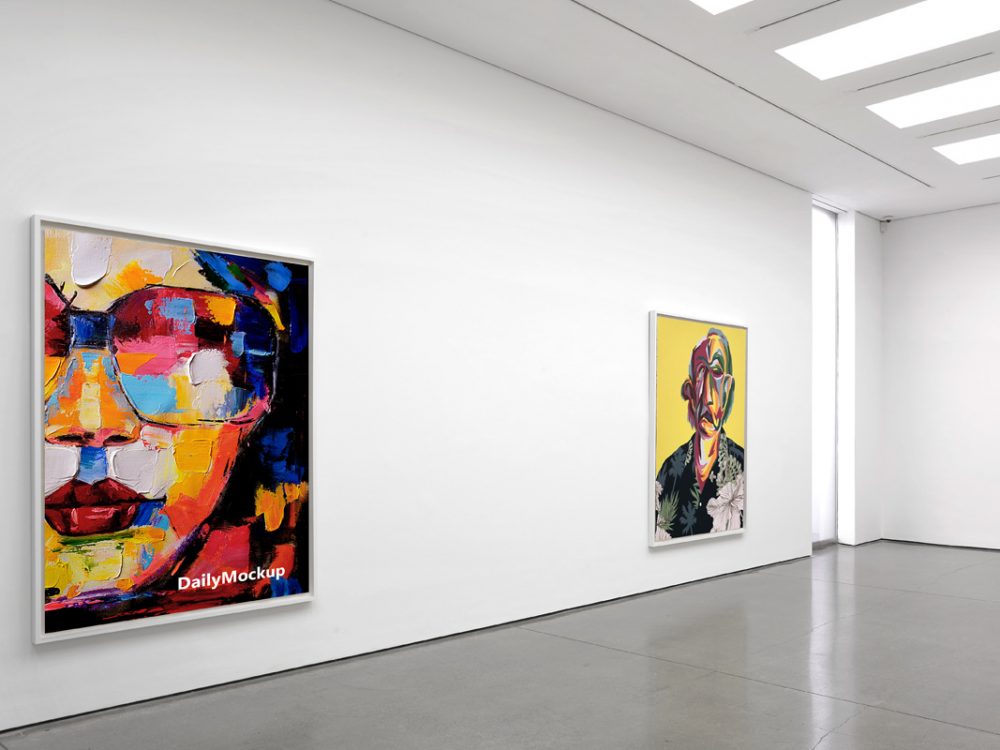 39+ Download Poster Gallery Mockup&nbsp;Psd