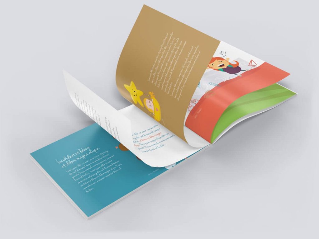 11+ Download Letter Landscape Brochure Mockup Free Psd