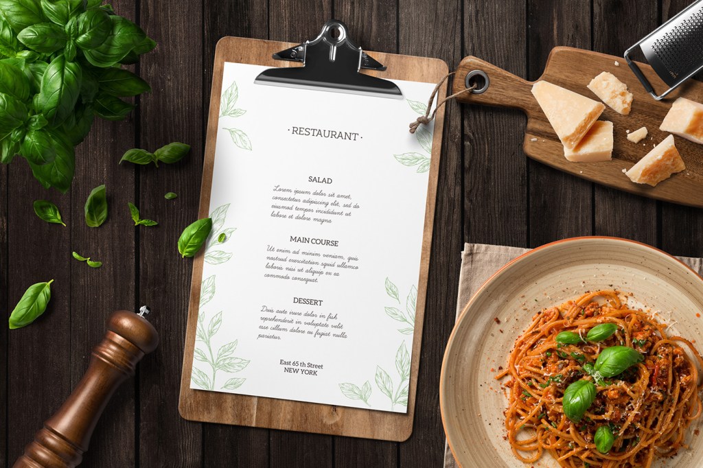 28+ Download Digital Menu Mockup&nbsp;Psd