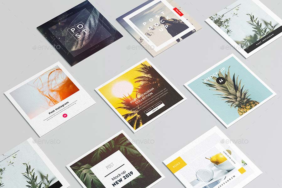 30+ Download Instagram Post Mockup Free Psd