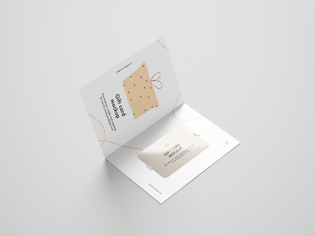 11+ Download Gift Card Mockup Free&nbsp;Psd