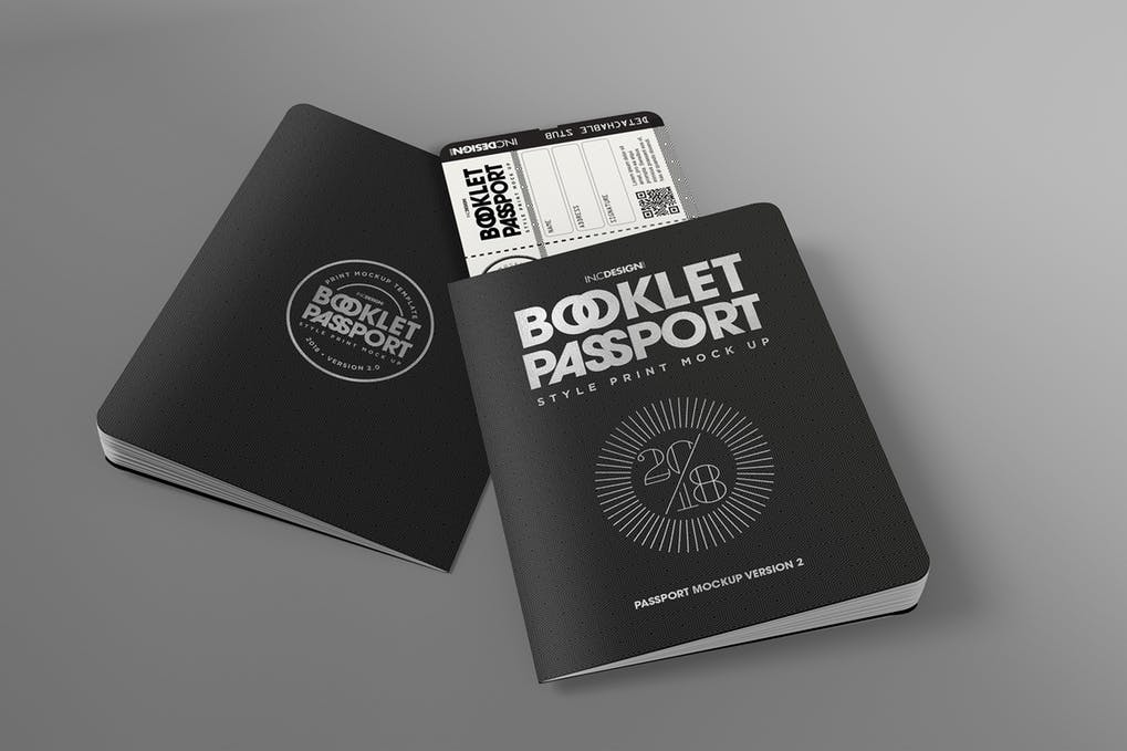 39+ Download Passport Mockup Free&nbsp;Psd