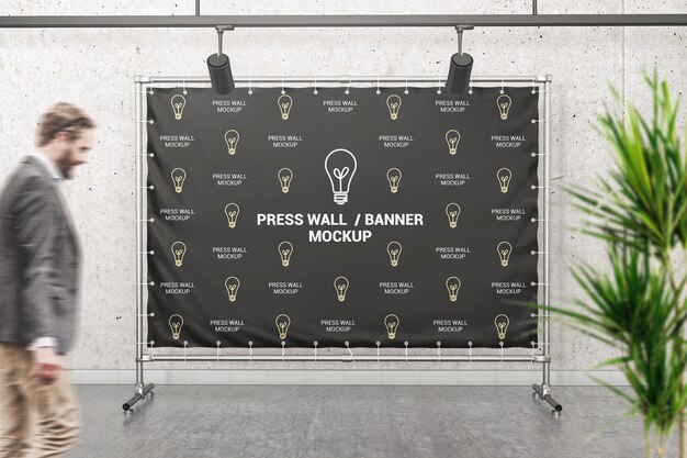 13+ Download Media Wall Mockup&nbsp;Psd