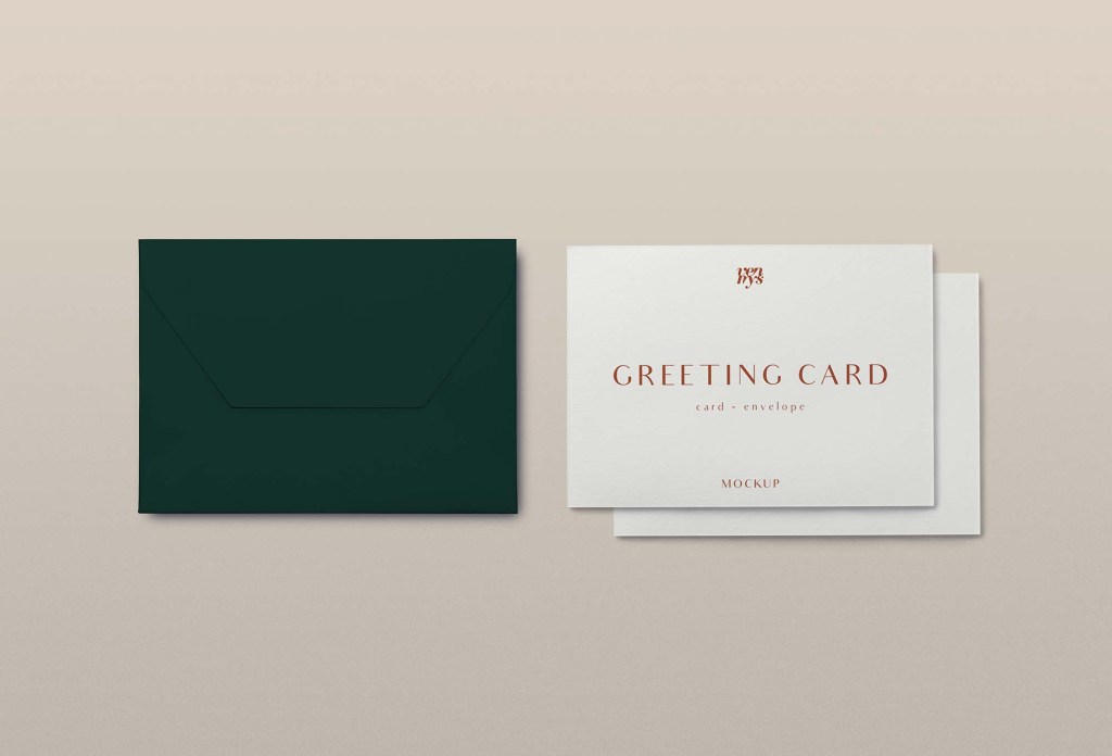 16+ Download Greeting Card Mockup Psd&nbsp;Free