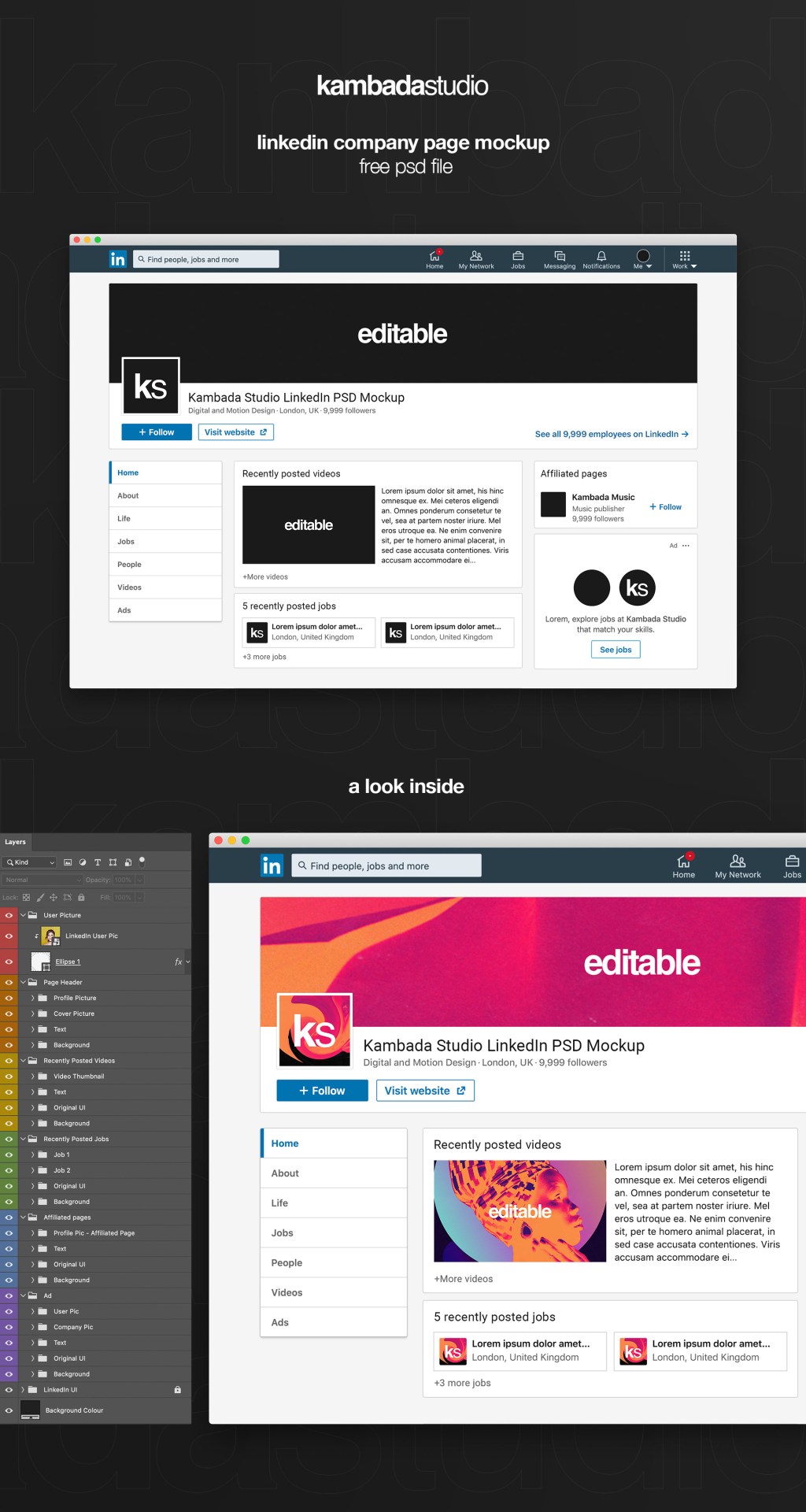 18+ Download Linkedin Post Mockup Free&nbsp;Psd