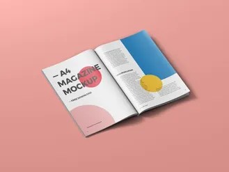 40+ Download Magazine Mockup Free Photoshop Psd